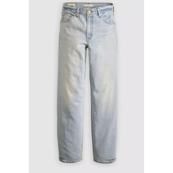 Levi's Premium 28x30 Baggy Dad Women's Jeans Pick Sides Light Wash - Picture 5 of 8